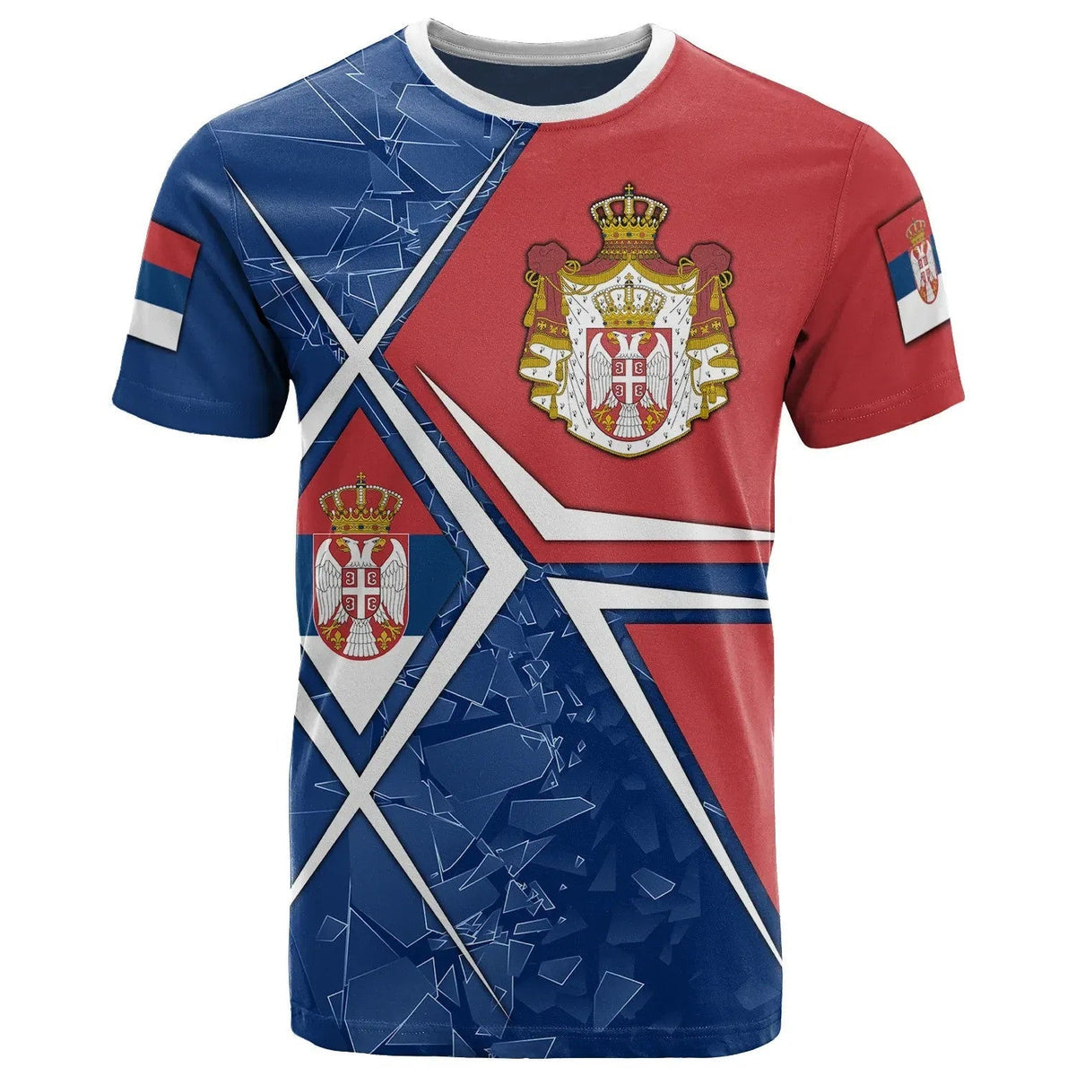 Serbia T Shirt Serbian Legend RLT7 - Wonder Print Shop
