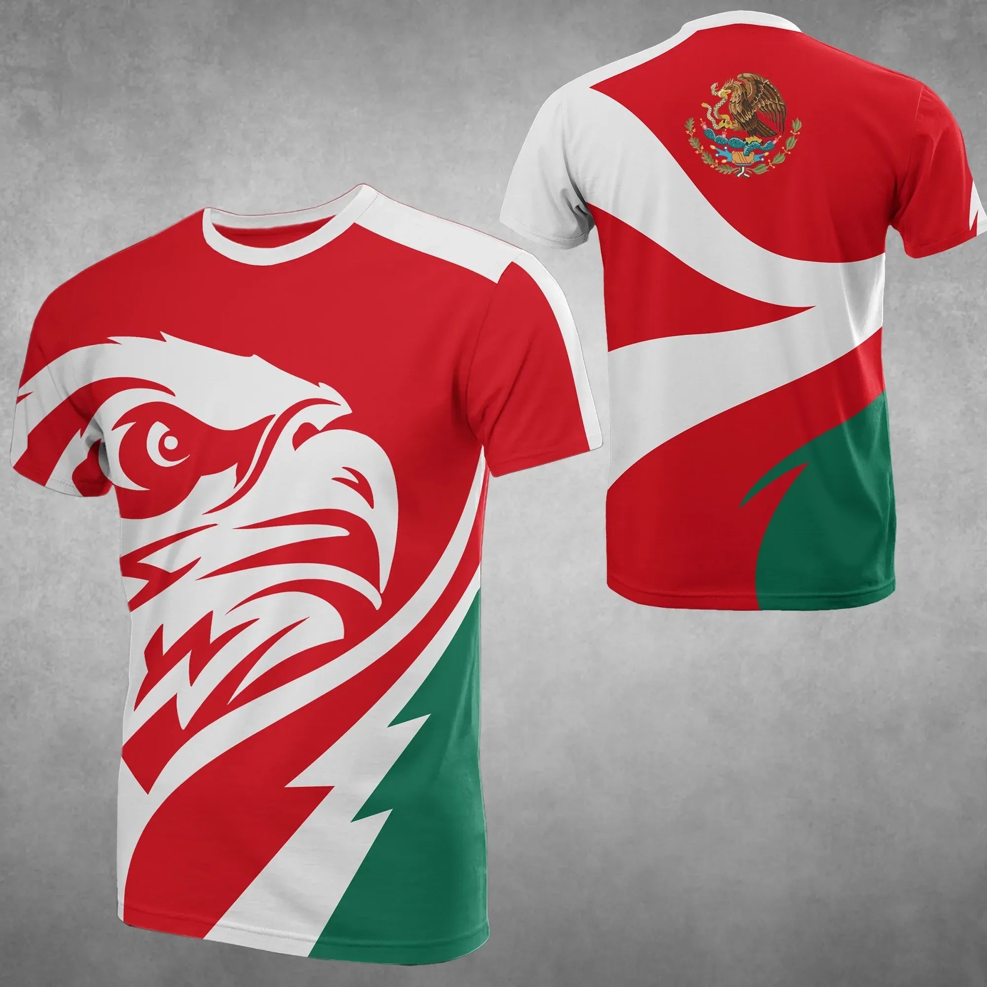 The Mexico Eagle T Shirt RLT13 - Wonder Print Shop