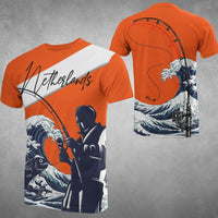 The Netherlands Fisherman T Shirt RLT7 - Wonder Print Shop