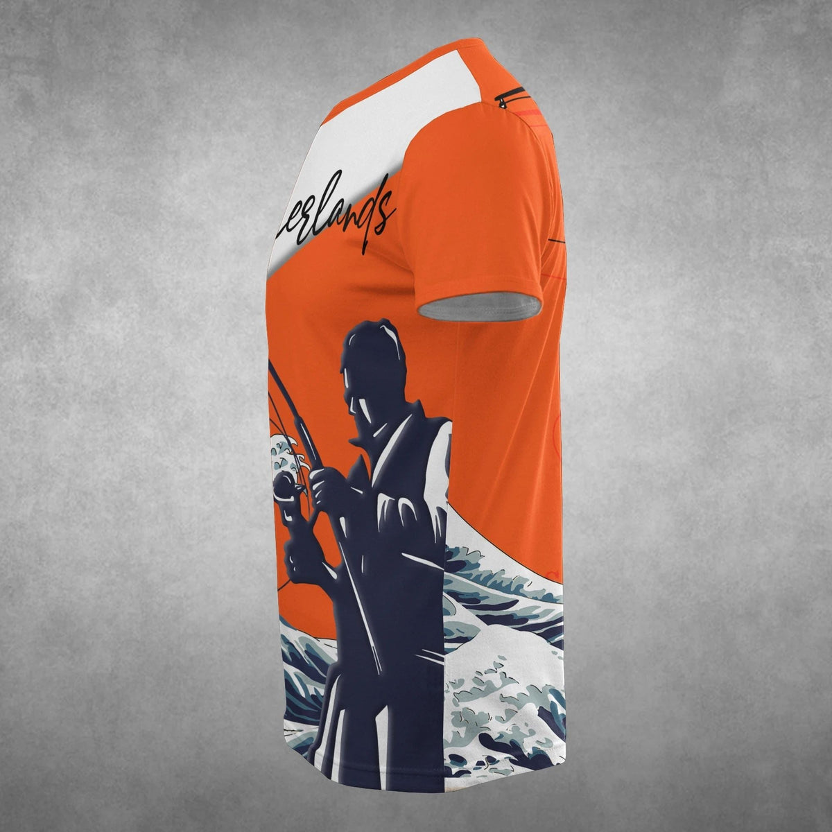 The Netherlands Fisherman T Shirt RLT7 - Wonder Print Shop