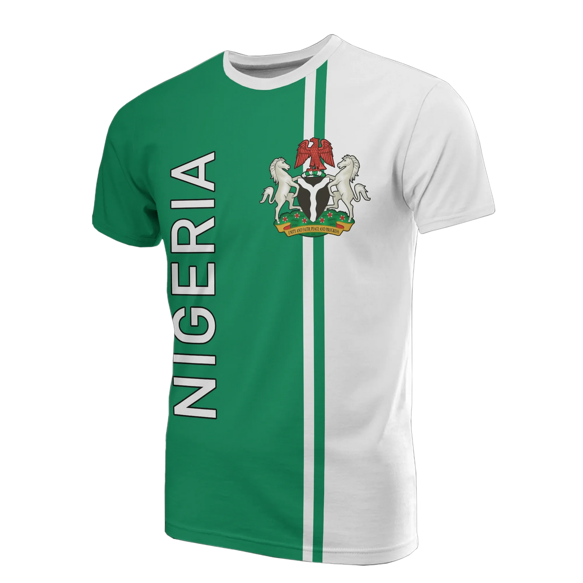 Nigeria T Shirt Straight Version RLT8 - Wonder Print Shop