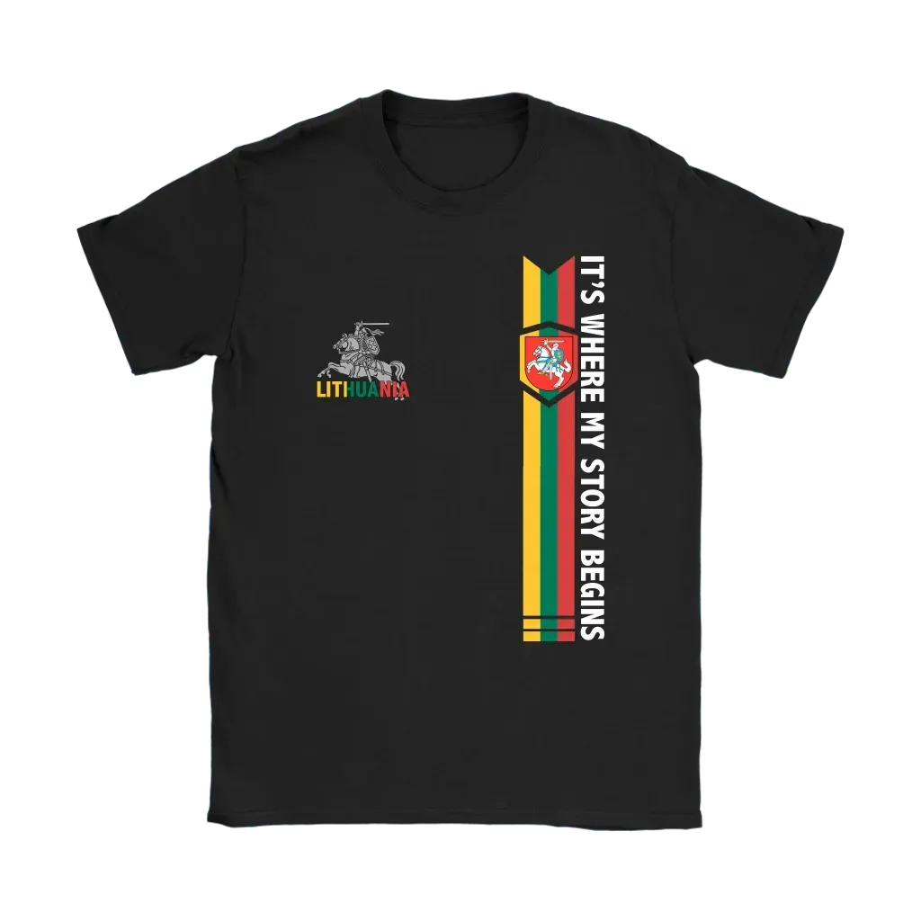 Lithuania T Shirt Lietuvos T Shirt RLT6 - Wonder Print Shop