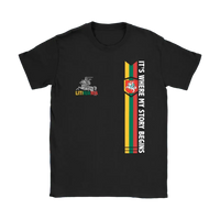 Lithuania T Shirt Lietuvos T Shirt RLT6 - Wonder Print Shop