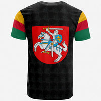 Lithuania T Shirt Lithuanian Flag Map RLT6 - Wonder Print Shop