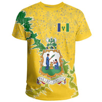 Saint Vincent and the Grenadines Christmas Coat Of Arms T Shirt X Style RLT13 - Wonder Print Shop