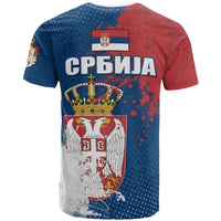 Serbia T Shirt The Great Serbia Serbian Language RLT7 - Wonder Print Shop