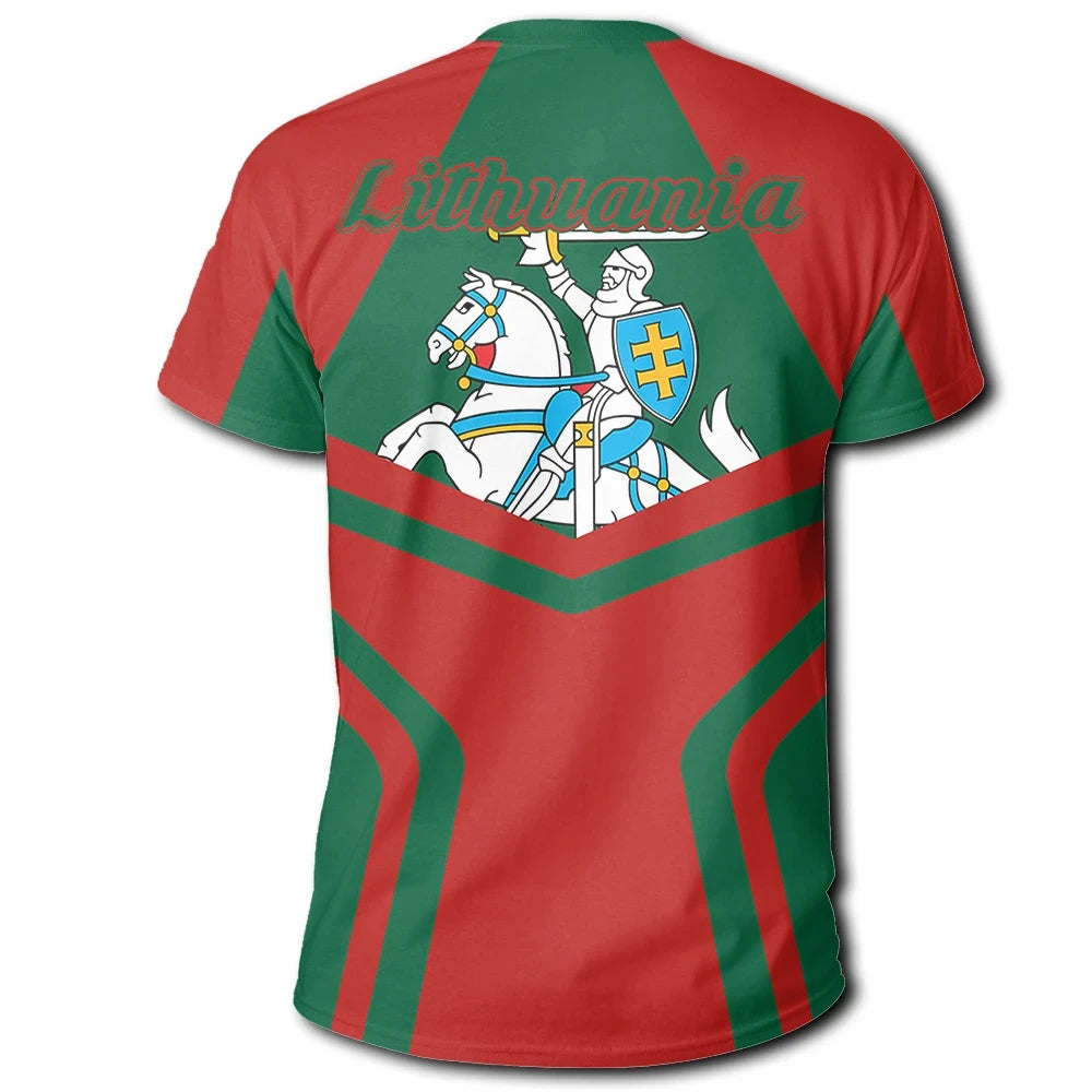 Lithuania Coat Of Arms T Shirt My Style5 RLT6 - Wonder Print Shop