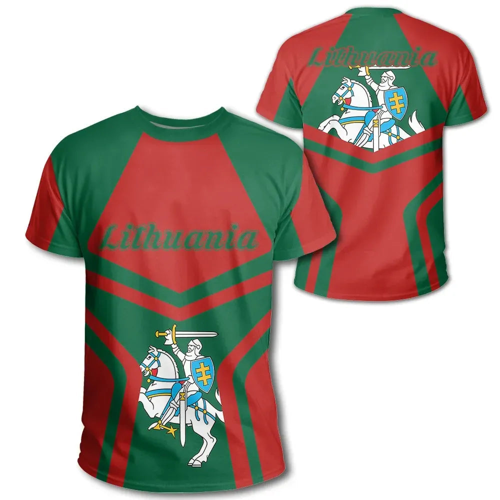 Lithuania Coat Of Arms T Shirt My Style5 RLT6 - Wonder Print Shop