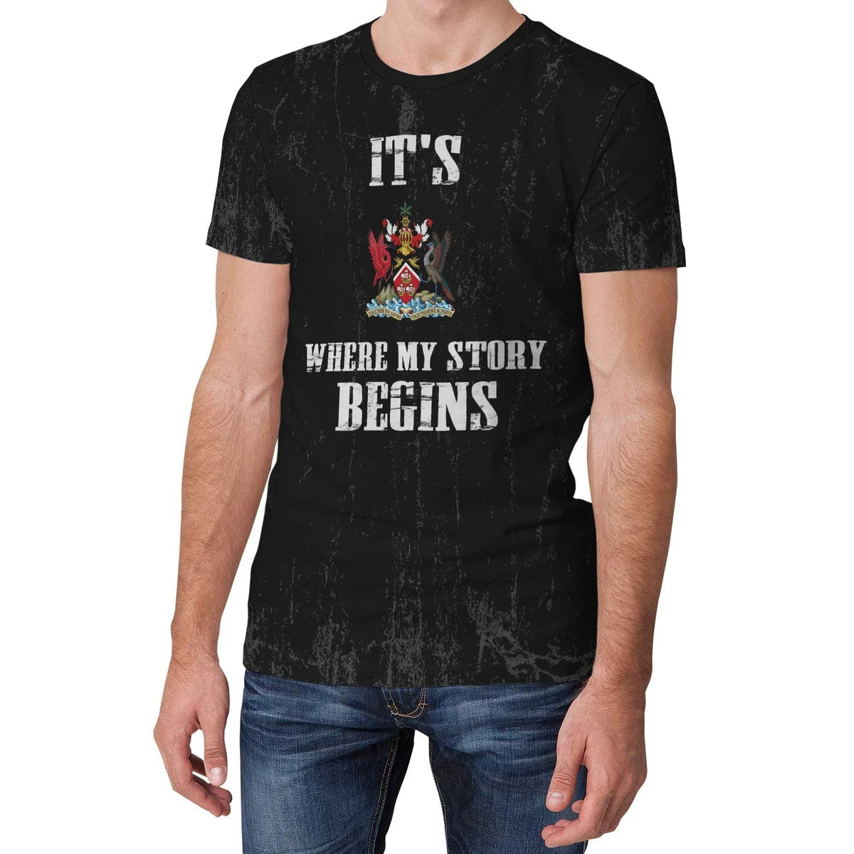 Trinidad and Tobago T Shirt It's Where My Story Begins RLT6 - Wonder Print Shop