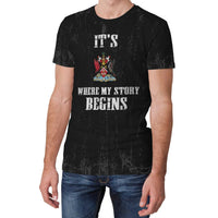 Trinidad and Tobago T Shirt It's Where My Story Begins RLT6 - Wonder Print Shop