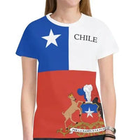 Chile T Shirt Chilean Flag T Shirt RLT7 - Wonder Print Shop