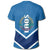 Laos Coat Of Arms T Shirt Lucian Style RLT8 - Wonder Print Shop