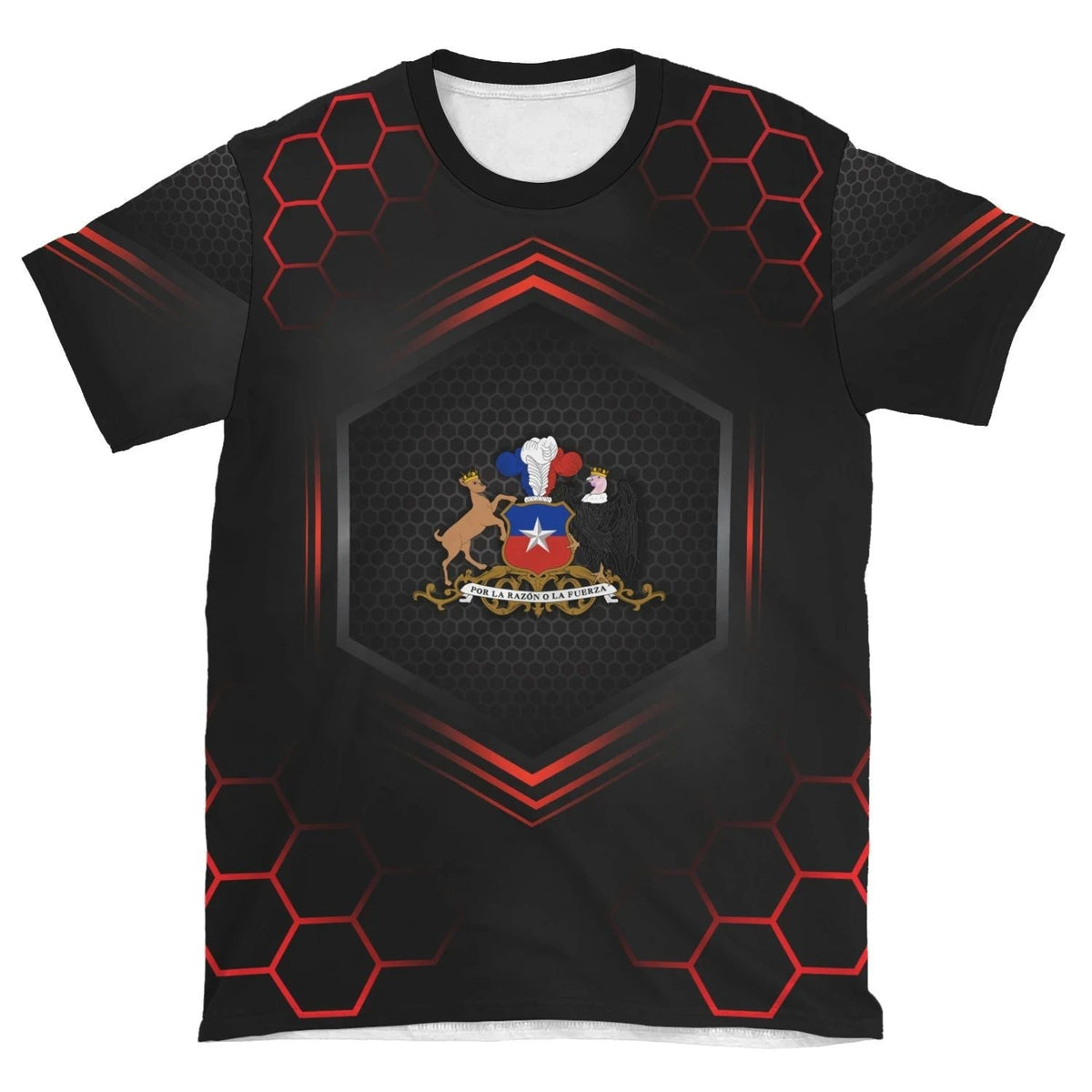 Chile T Shirt Sport Style RLT7 - Wonder Print Shop