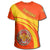 Bhutan Coat Of Arms T Shirt Cricket Style RLT6 - Wonder Print Shop