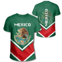 Mexico T Shirt Coat Of Arms Lucian Style RLT13 - Wonder Print Shop