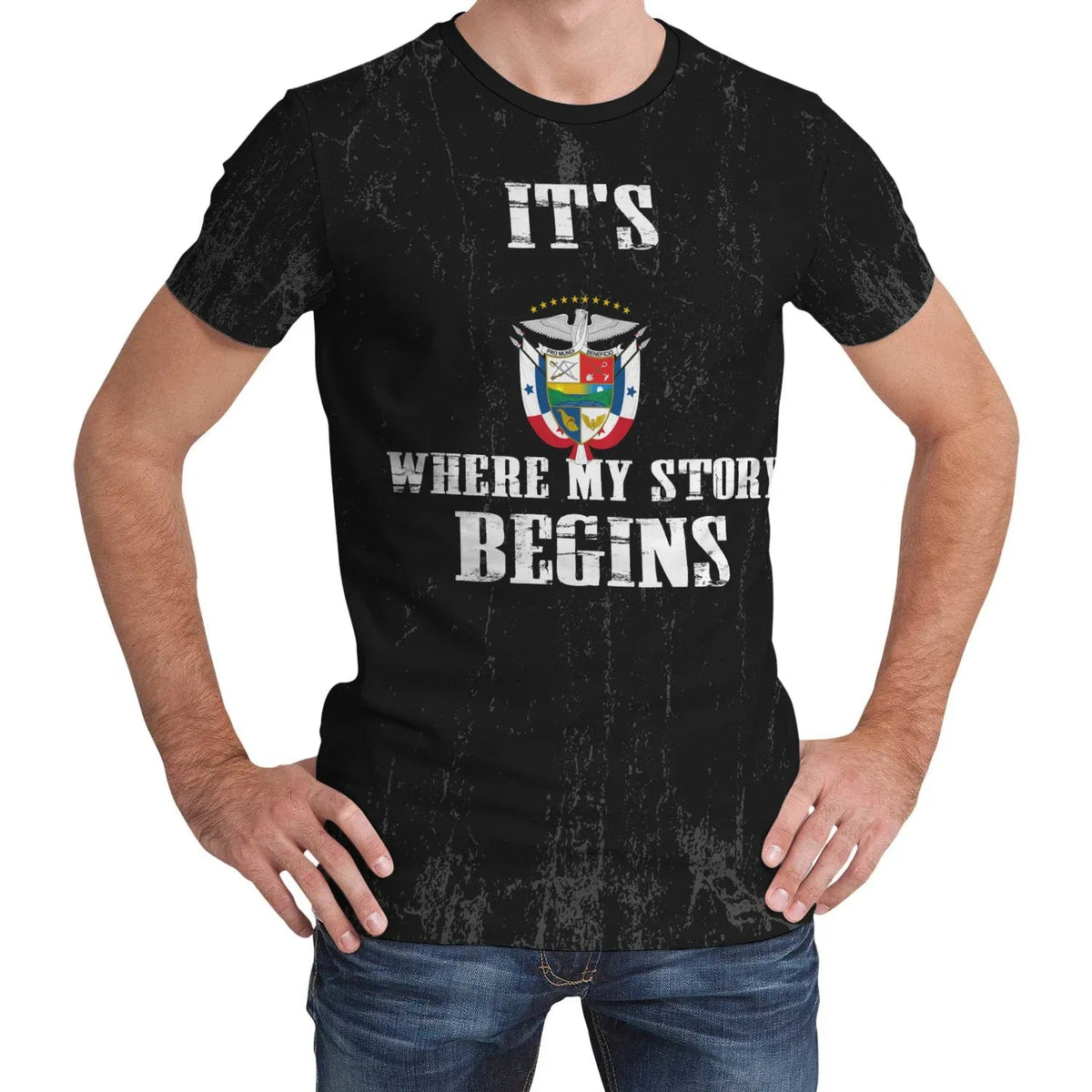 Panama T Shirt It's Where My Story Begins RLT13 - Wonder Print Shop