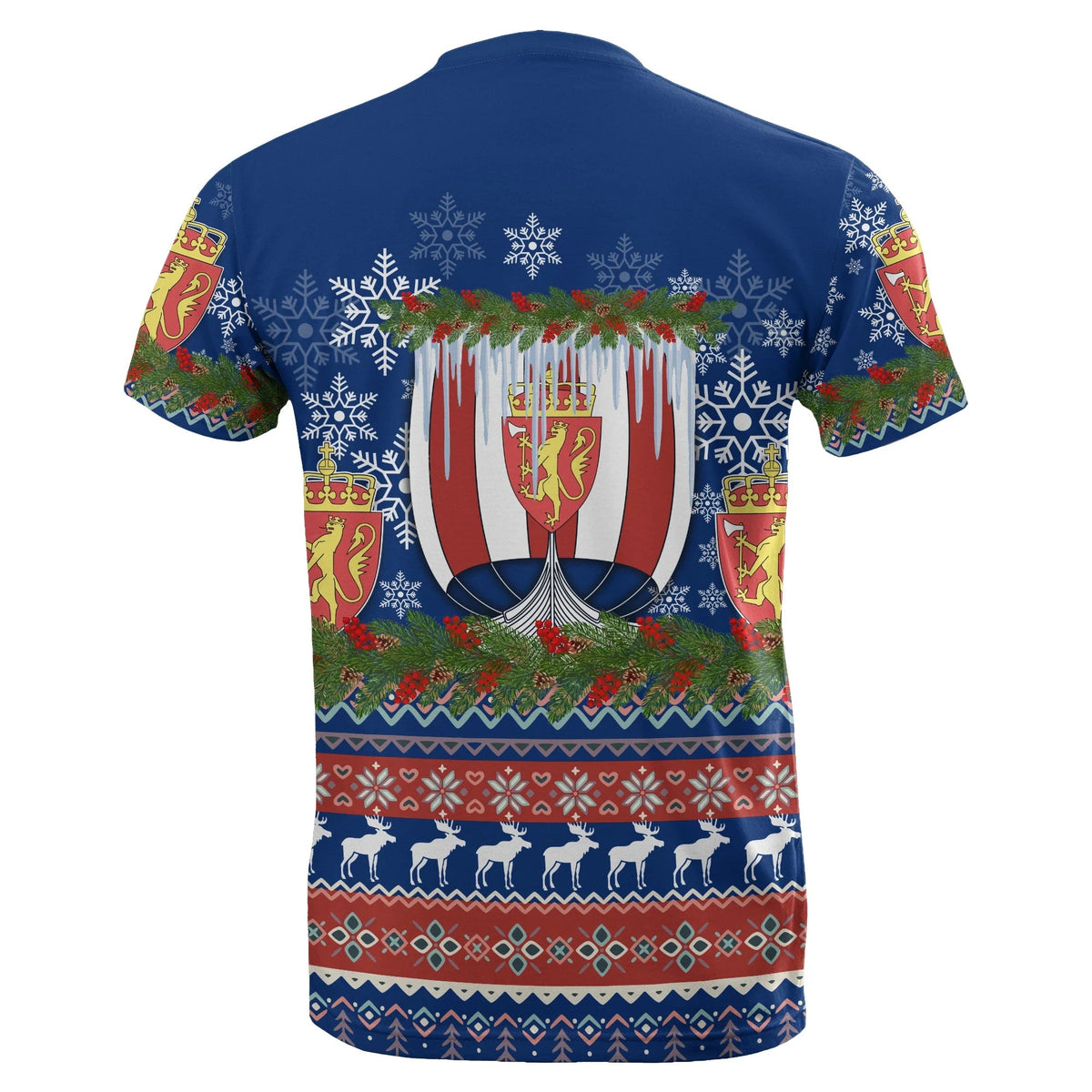 Norway Viking Ship Christmas T Shirt RLT7 - Wonder Print Shop