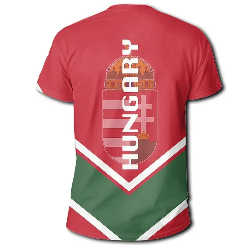 Hungary Coat Of Arms T Shirt Lucian Style RLT8 - Wonder Print Shop