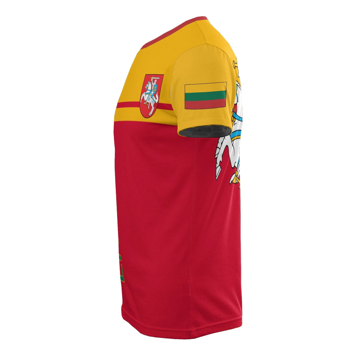 Lithuania T Shirt Horizontal Version RLT6 - Wonder Print Shop