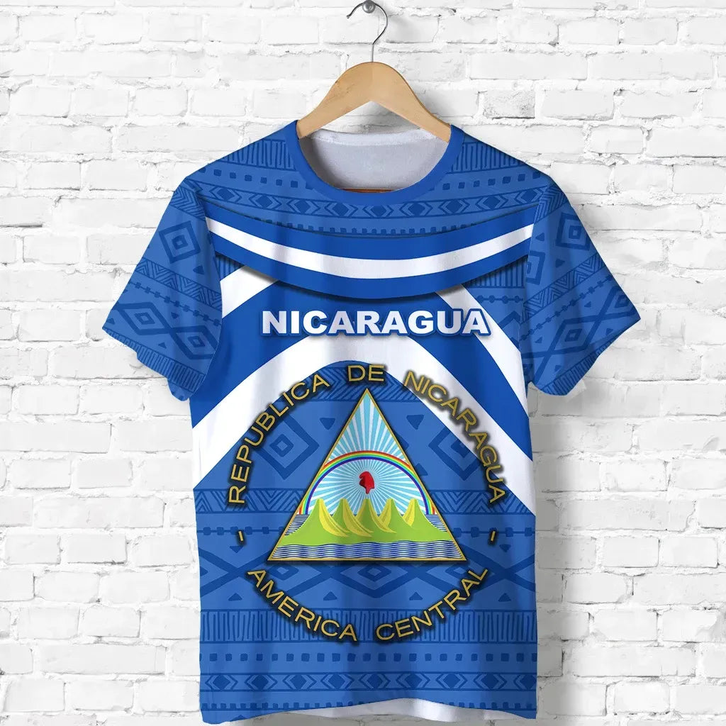 Nicaragua T Shirt Vibes Version RLT8 - Wonder Print Shop