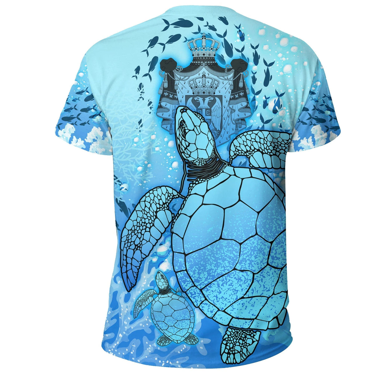 Serbia T Shirt Ocean Life Women's/Men's RLT7 - Wonder Print Shop