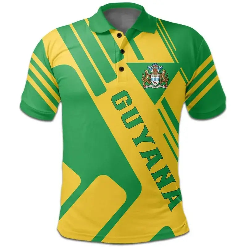 Guyana Coat of Arms T Shirt Rockie RLT8 - Wonder Print Shop