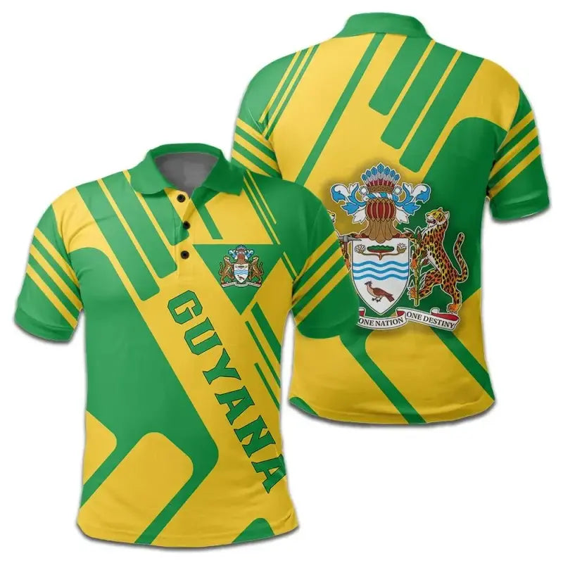 Guyana Coat of Arms T Shirt Rockie RLT8 - Wonder Print Shop