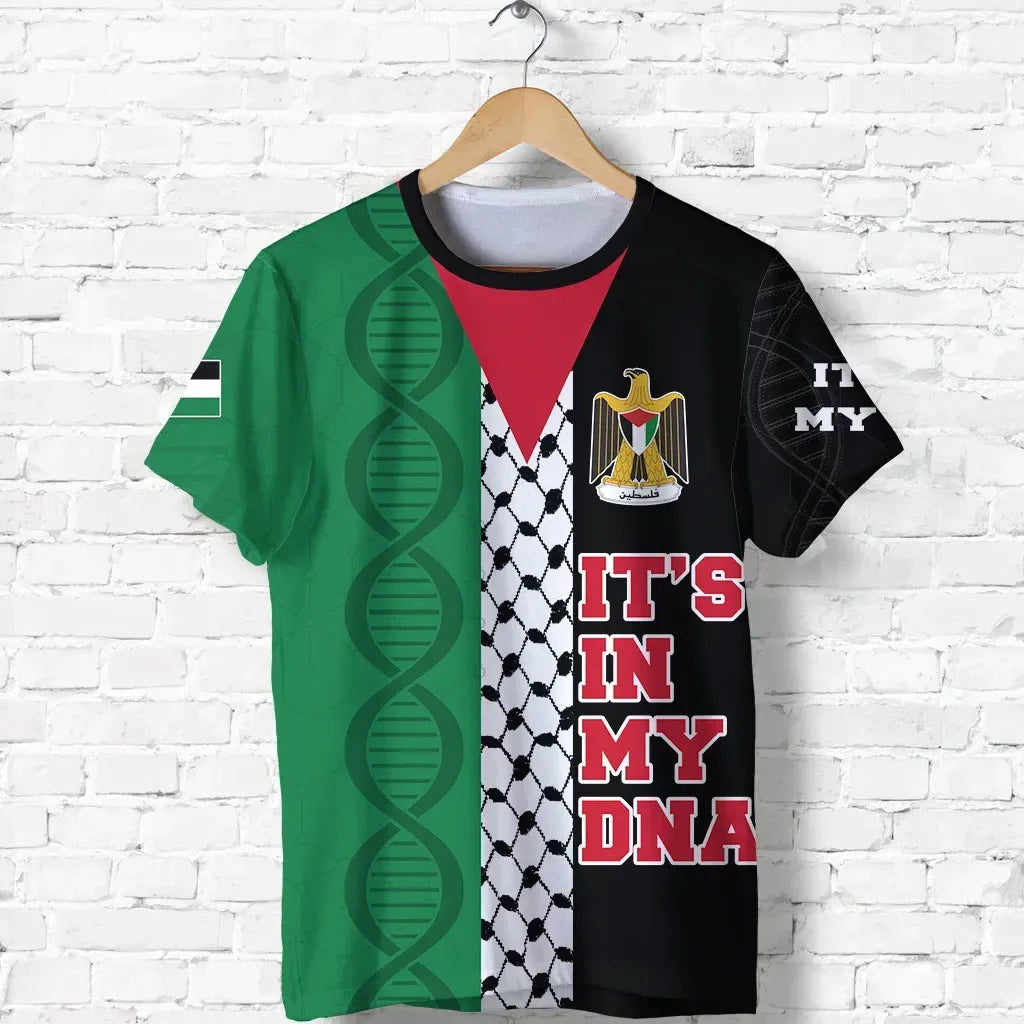 Palestine DNA T Shirt RLT13 - Wonder Print Shop