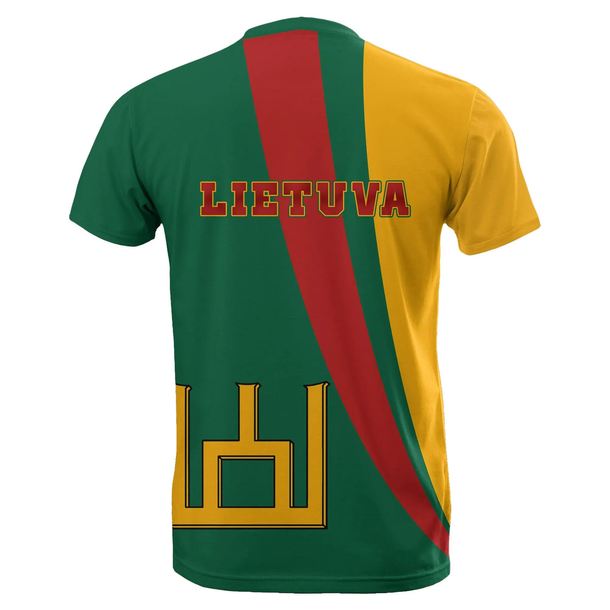Lithuania T Shirt Bend Style RLT6 - Wonder Print Shop