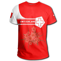 Switzerland Coat Of Arms T Shirt Simple Style RLT13 - Wonder Print Shop