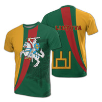 Lithuania T Shirt Bend Style RLT6 - Wonder Print Shop