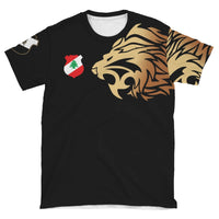 Lebanon T Shirts Lion Style RLT6 - Wonder Print Shop