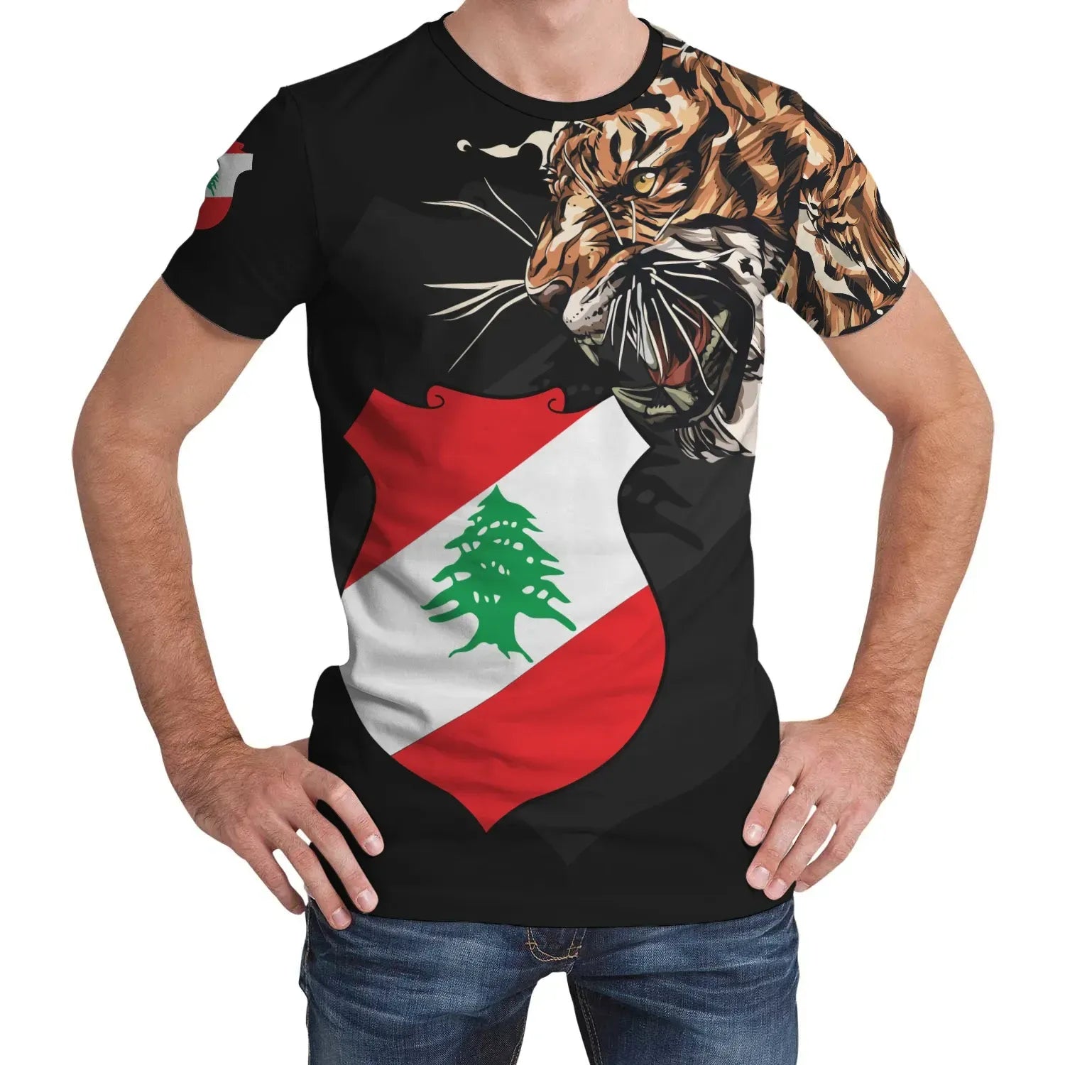 Lebanon T Shirt Tiger Special Version RLT6 - Wonder Print Shop