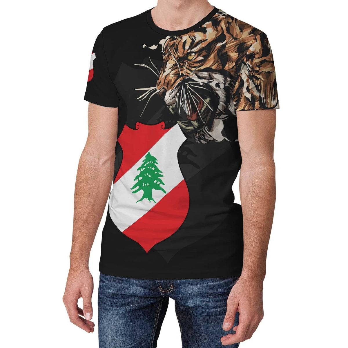 Lebanon T Shirt Tiger Special Version RLT6 - Wonder Print Shop