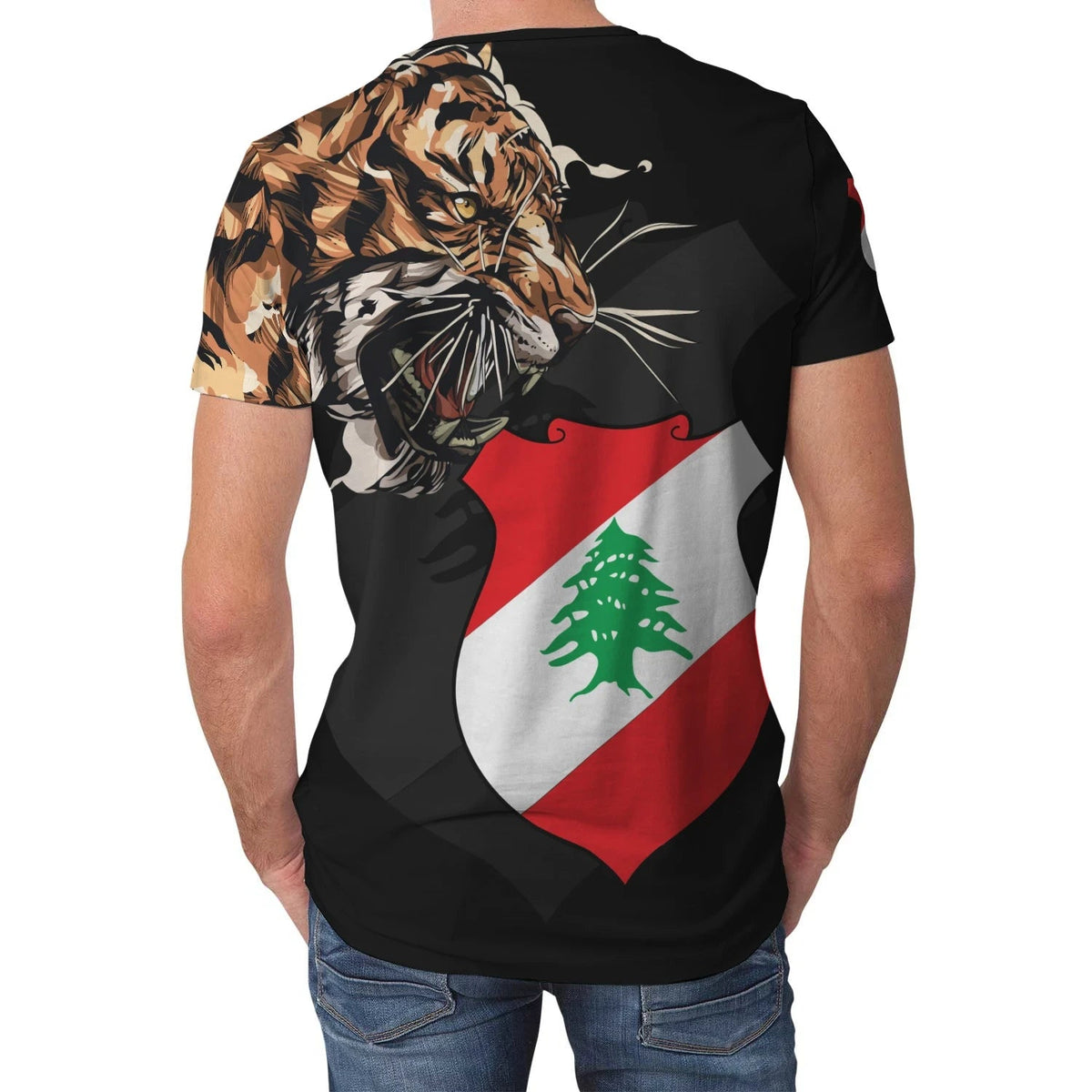Lebanon T Shirt Tiger Special Version RLT6 - Wonder Print Shop