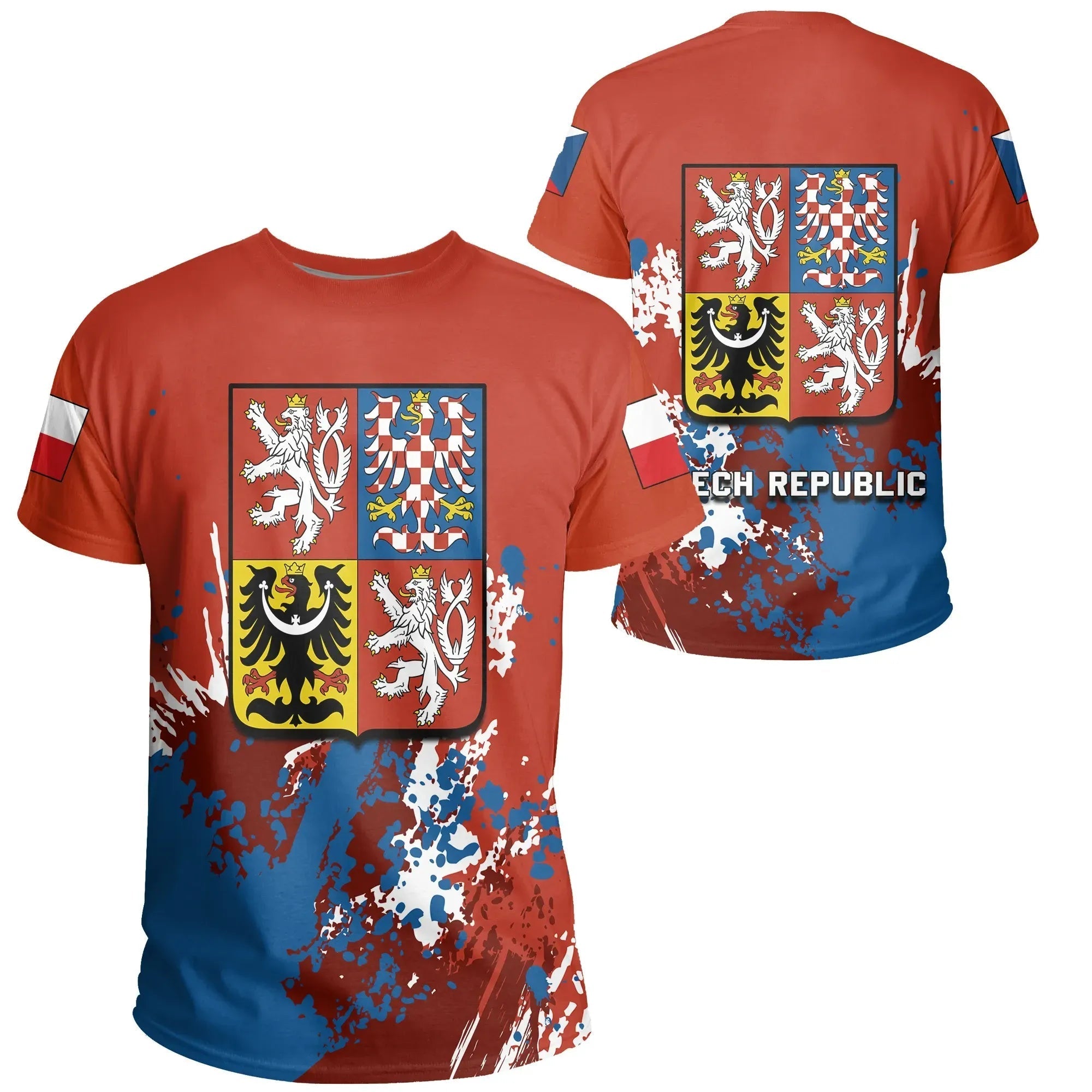 czech-republic-coat-ofrms-t-shirt-spaint-style