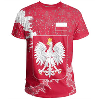 Poland Christmas Coat Of Arms T Shirt X Style RLT7 - Wonder Print Shop