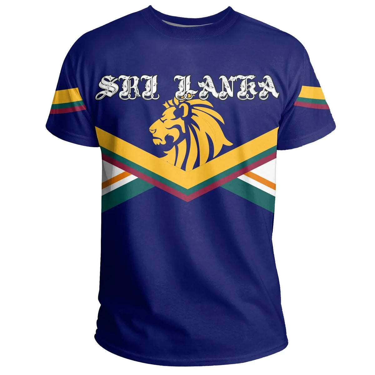 Royal Sri Lanka Lion T Shirt RLT7 - Wonder Print Shop