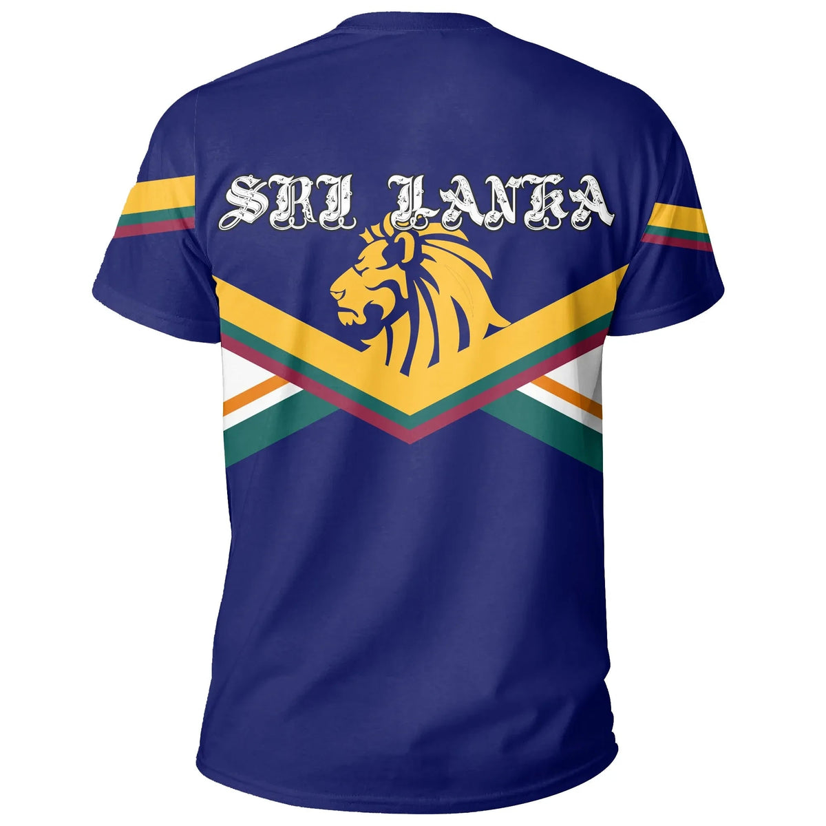Royal Sri Lanka Lion T Shirt RLT7 - Wonder Print Shop