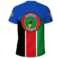 Mozambique T Shirt Rising Flag Mozambique Independence Day RLT7 - Wonder Print Shop