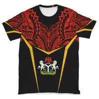 Nigeria Unisex T Shirt Tribal Style RLT8 - Wonder Print Shop