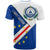 Cabo Verde T Shirt Cabo Verde Flag And Coat Of Arms RLT7 - Wonder Print Shop