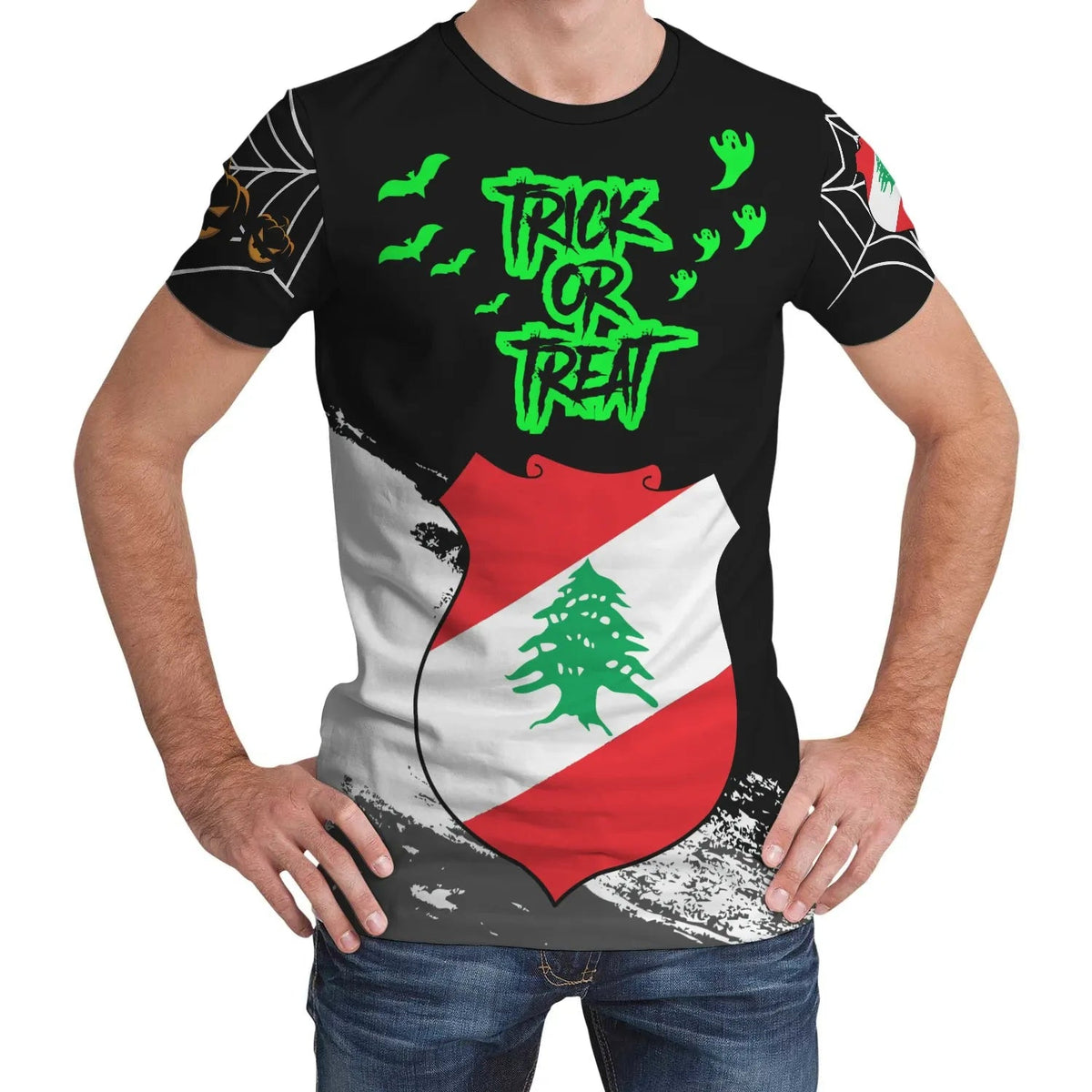 Lebanon Halloween T Shirt Women/Men RLT6 - Wonder Print Shop