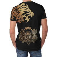Latvia T Shirts Lion Style RLT6 - Wonder Print Shop