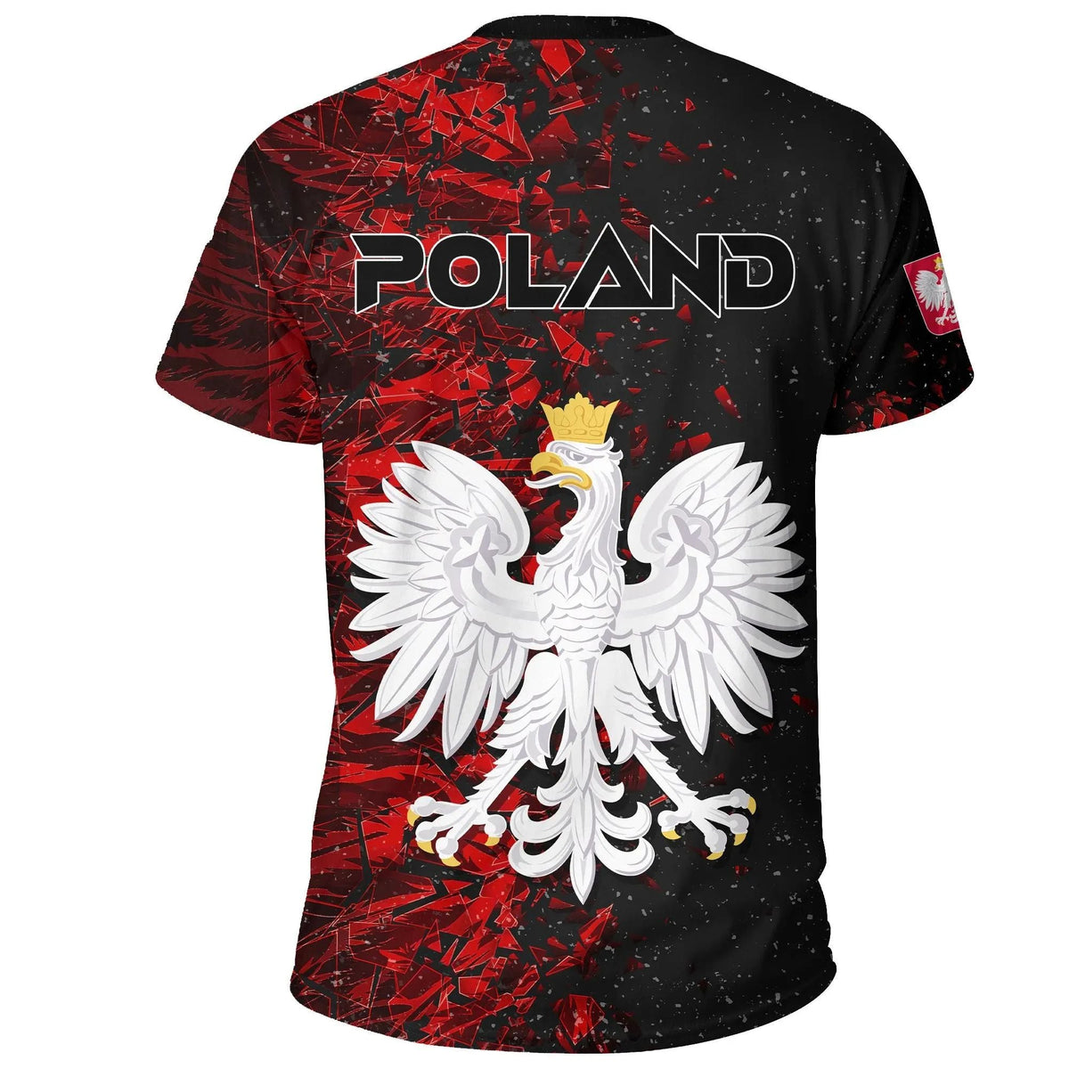 Poland T Shirt Coat of Arms Special RLT7 - Wonder Print Shop