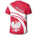 Poland T Shirt Coat Of Arms Cricket Style RLT7 - Wonder Print Shop
