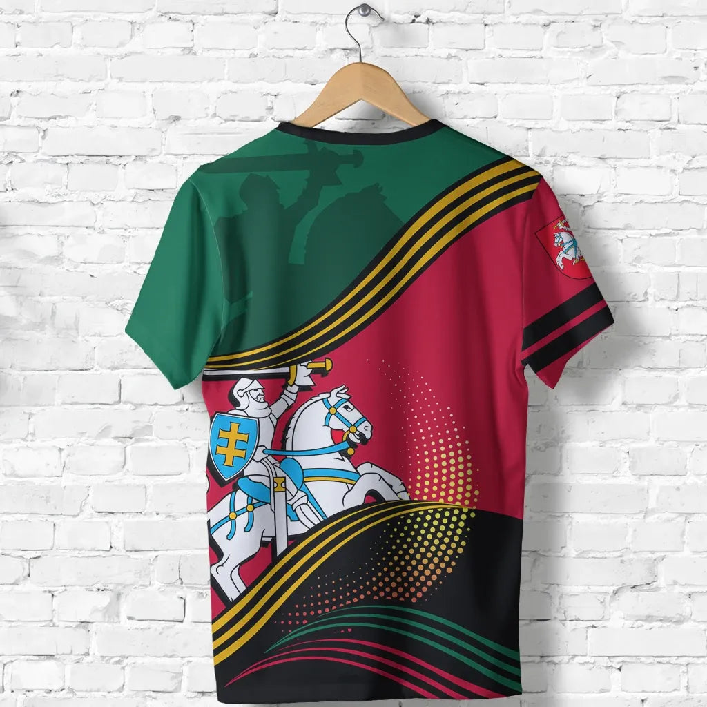 Lithuania T Shirt Fall In The Wave RLT6 - Wonder Print Shop