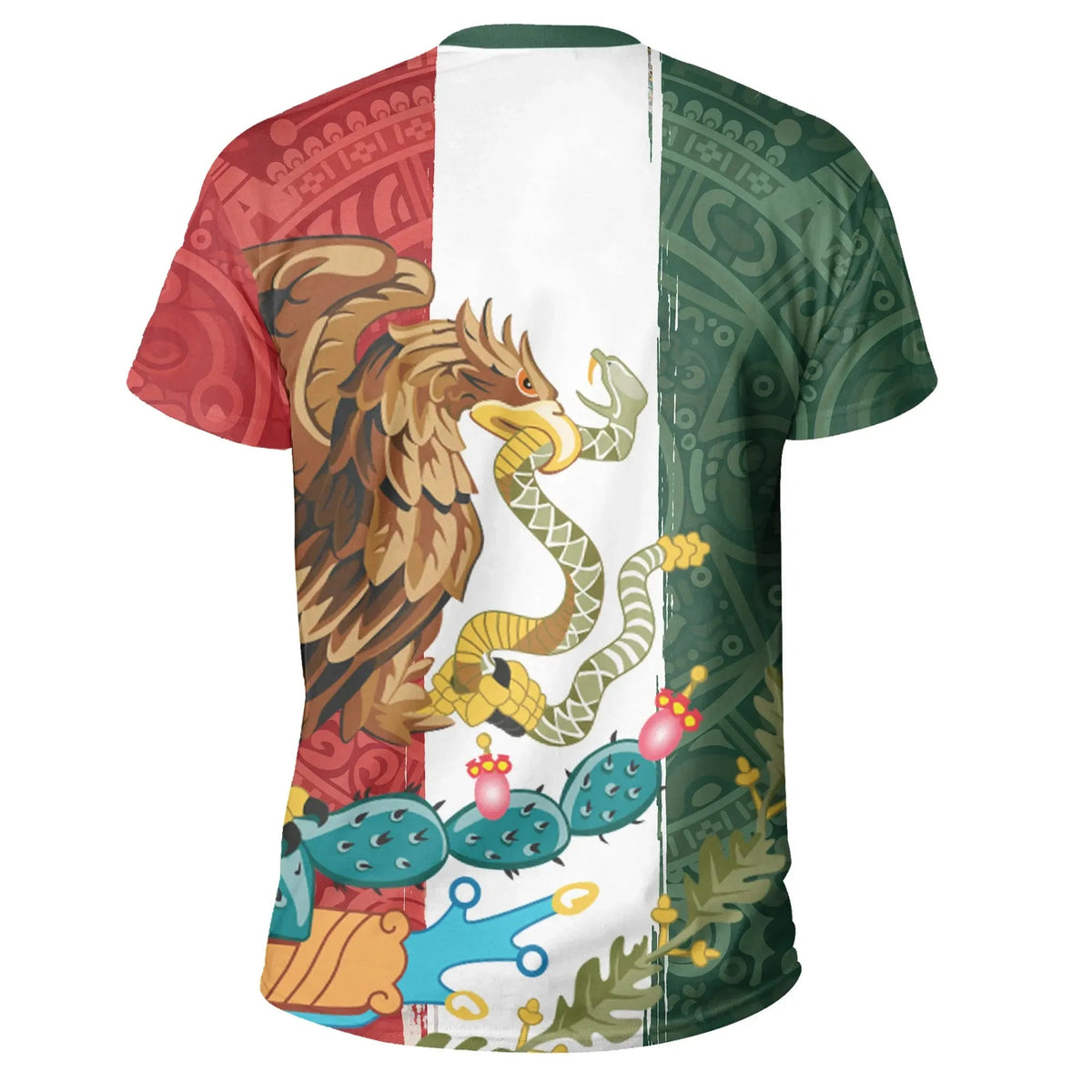 Mexico T Shirt, Mexican Aztec Shirt RLT13 - Wonder Print Shop