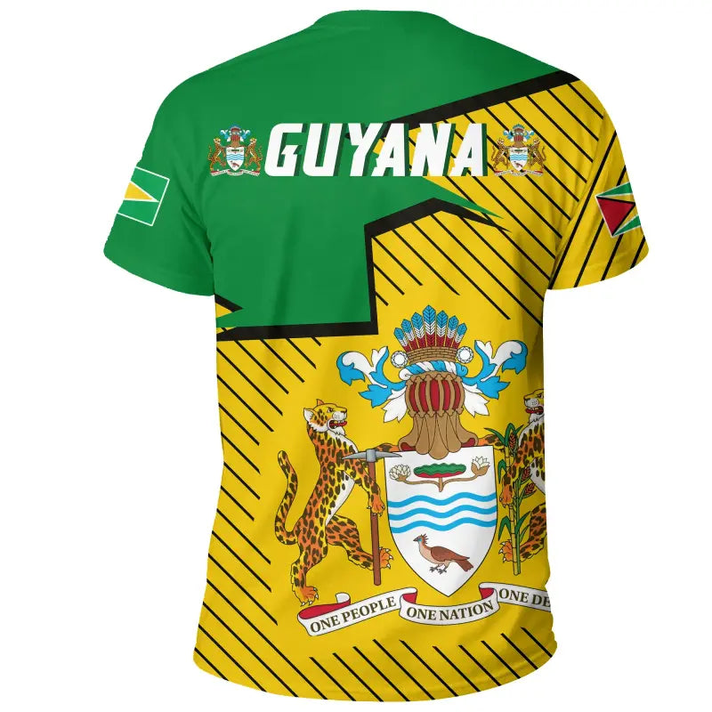 Guyana T Shirt HOME RLT8 - Wonder Print Shop