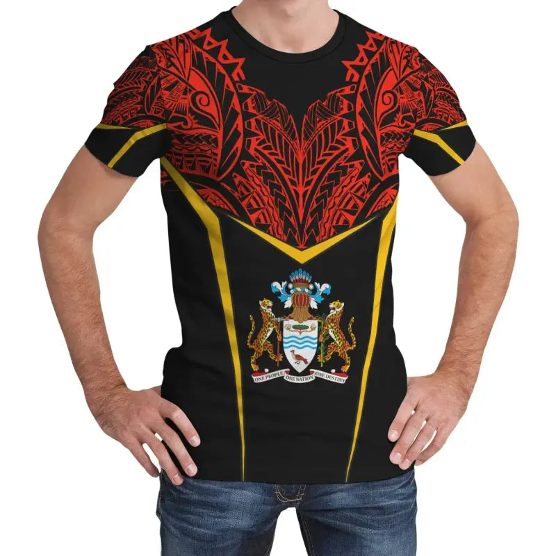 Guyana T Shirt Tribal Style RLT8 - Wonder Print Shop